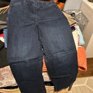 Talbots Dark Indigo Straight Leg Jeans